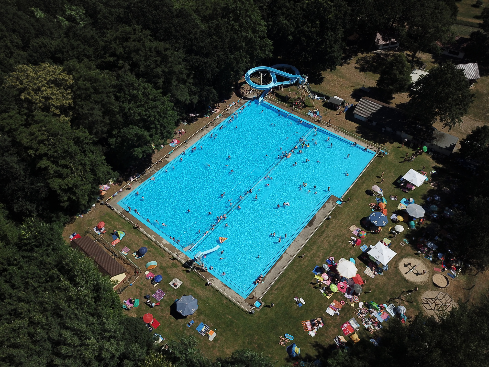 Beckensanierung Freibad Reichwalde