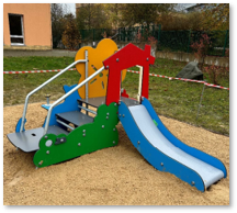 Anschaffung Spielgerät für die Krippe in Trebendorf