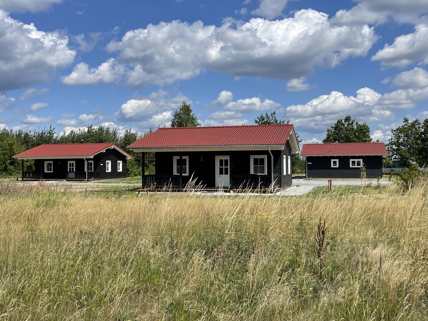 Ferienhäuser im Safariwildrevier am Bärwalder See